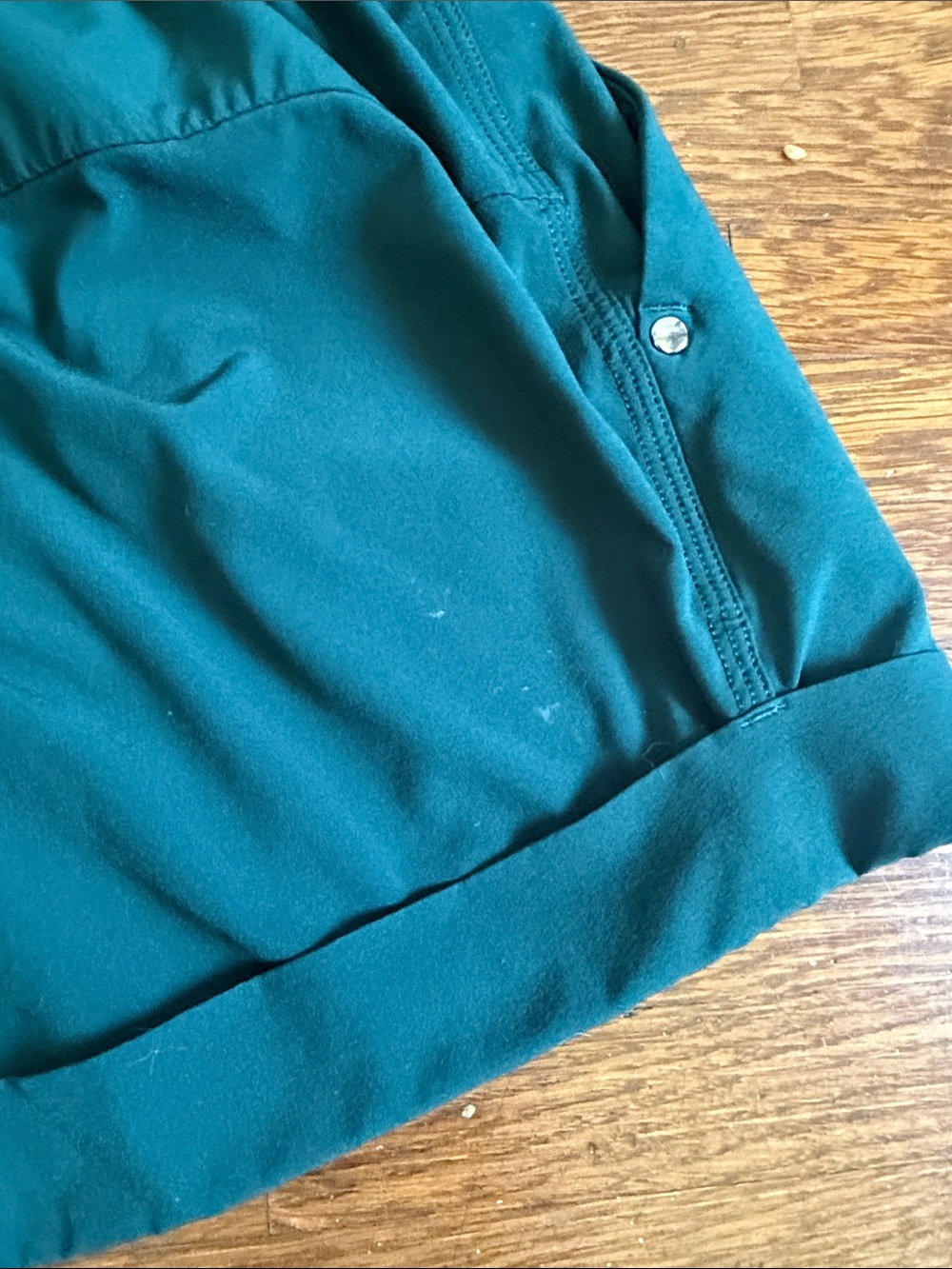 lululemon athletica Teal Drawstring Women's Shorts - Picture 5 of 5
